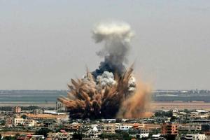 Израиль под ракетными обстрелами
