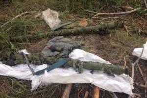 В Харьковской области силовики обнаружили оружейный арсенал ополченцев Донбасса