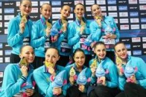 Украинки стали чемпионками Европы в синхронном плавании