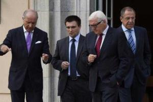Главы МИД Украины, Германии и Франции отметили, что с русскими разговаривать сложно