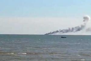 Возле Мариуполя расстреляли два катера береговой охраны