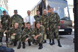 Ровенские милиционеры поехали на восток 