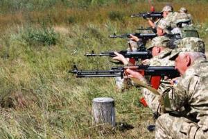 На Житомирщине воины-десантники выполняют первый этап учебно-боевой подготовки
