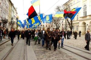 Марш УПА в Украине vs Русский Марш в России
