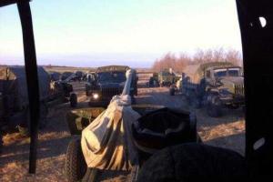 Колонна военных "Уралов" приехала из РФ в Украину