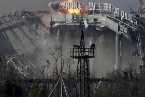 Киборги отбили атаку на аэропорт Донецка