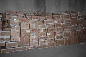 В Чопе задержали грузовик с контрабандой более 18 млн. грн.