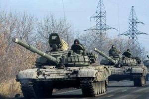 В Горловку зашли российские танки