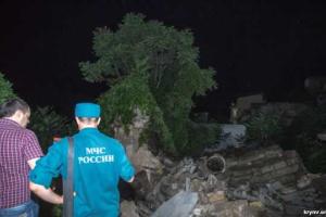 В Керчи рухнула часть Митридатской лестницы