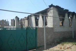 Станица-Луганская после обстрела осталась без газа и света