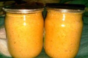 Кабачковая икра с "Мивиной" и майонезом