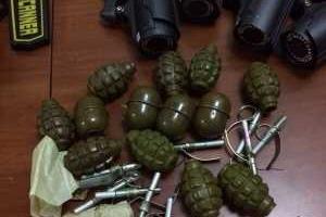 В Киеве найдено крупное хранилище оружия
