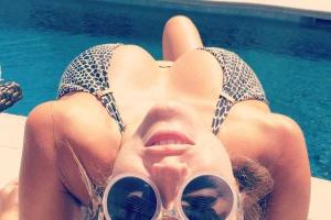 Беременная дочь Крутого показала свою фигуру в бикини