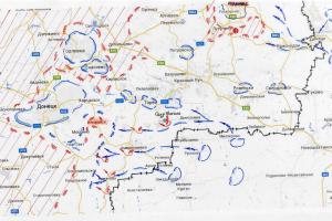 Генштаб показал на карте, как Россия вторглась в Украину