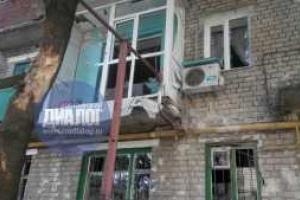 Последствия ночного обстрела Горловки. Фоторепортаж