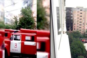 В Луганске боевик поджог на своем балконе патроны: сгорело несколько квартир
