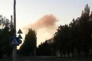 В Донецке сильная взрывная волна потрясла город