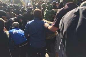 У здания Харьковского горсовета произошли столкновения с милицией