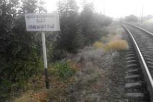 Активисты заблокировали железную дорогу, ведущую к крымскому заводу Фирташа
