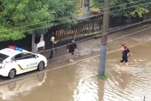 Житель Львова снял на видео, как полицейские на руках выносили пассажиров маршрутки