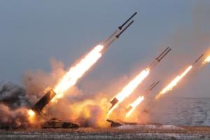 Возле Луганска замечена российская тяжелая техника "Буратино"
