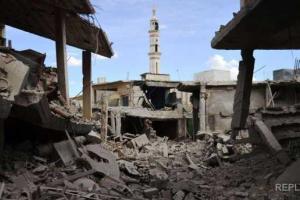 Российский самолет нанес серию ударов по штабу САС, есть жертвы