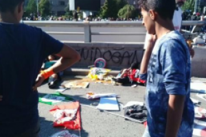 В сети появились кровавые кадры последствия двойного взрыва в Турции