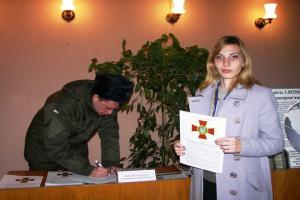 В Славянске гвардейцы приняли участие в проведении ярмарки профессий