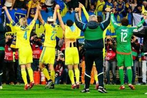 Сборная Украины впервые добилась успеха, и едет на Евро-2016