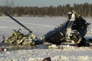 В России упал вертолет Ми-2, есть погибшие