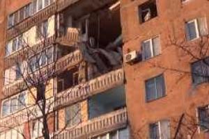 В сети опубликовано видео новых разрушений в оккупированном Донецке