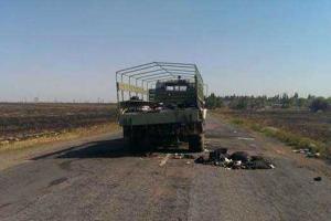 В Станице Луганской подорвалась машина с украинскими военными, есть погибшие, - спикер АТО