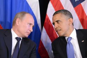В Париже Путин и Обама проводят закрытую встречу