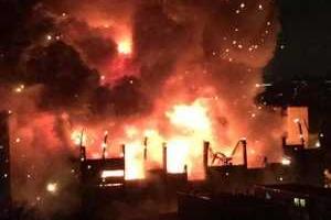 Москва в огне: стала известна причина пожара на территории завода