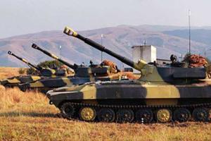 Разведка обнаружила возле Горловки запрещенные танки и САУ