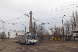 Георгий Тука посетил в Северодонецке троллейбусное депо. Фото