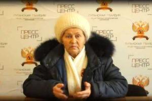 Жительница Луганска довольно таки смело на видеокамеру высказала множество претензий к Плотницкому