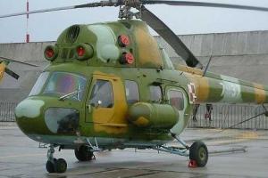 На аэродроме «Кременчуг» разбился вертолет Ми-2 с курсантами