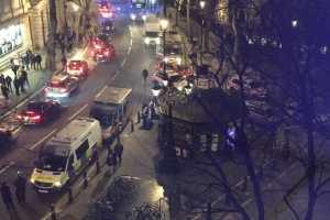 В центре Лондона неизвестные взяли в заложники посетителей ресторана 