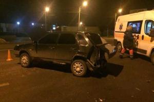 В Песочине водитель Chevrolet устроил ДТП прямо на посту ГАИ