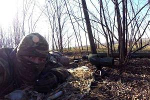 Бойцы "ПС" сняли на видео обезвреживание огневой позиции боевиков "ДНР"