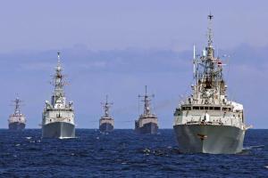 Российские корабли вышли в Черное и Каспийское море