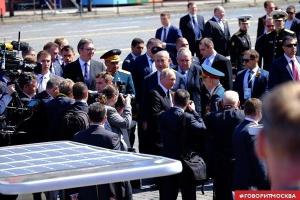 Песков прокомментировал инцидент с ветераном и охраной Путина