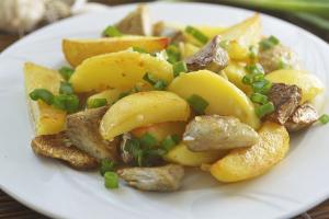 "Картофельное аль форно" с артишоками