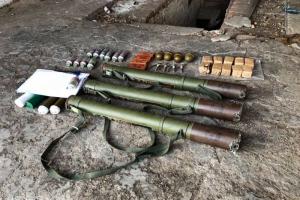 На Донбассе обнаружен схрон с боеприпасами в подвале жилого дома