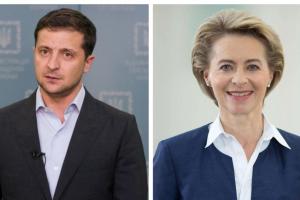 Украина – ЕС: Зеленский провел телефонный разговор с новой главой Еврокомиссии