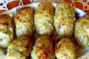 Котлеты из кабачков с фаршем: пошаговый рецепт