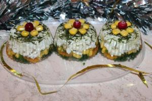 Заливное "Новогоднее": вкусное и красивое блюдо для новогоднего стола