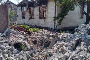 Обстрел Лисичанска: 13 домов разрушены, есть жертвы