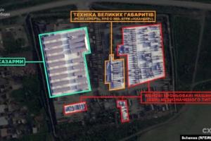 Россия стягивает крупногабаритную технику в Крым - "Схемы"